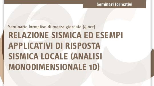 Immagine Risposta sismica locale analisi monodimensionale | Euroconference
